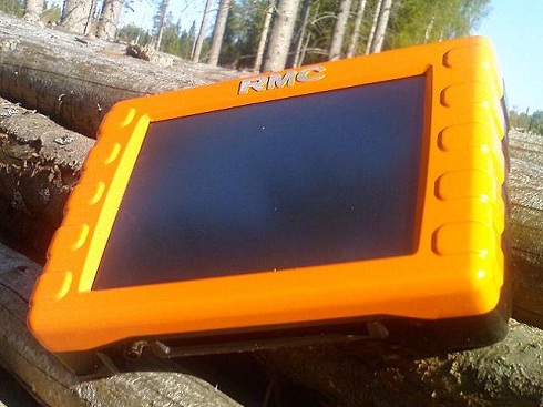 Robust pekdator med aluminiumchassi